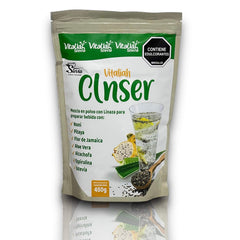 Linaza Cleanser fibra natural Vitaliah x 450 gr