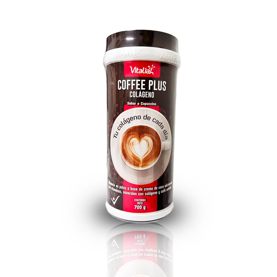 Colageno Coffee plus sabor capuchino  X 700 GR