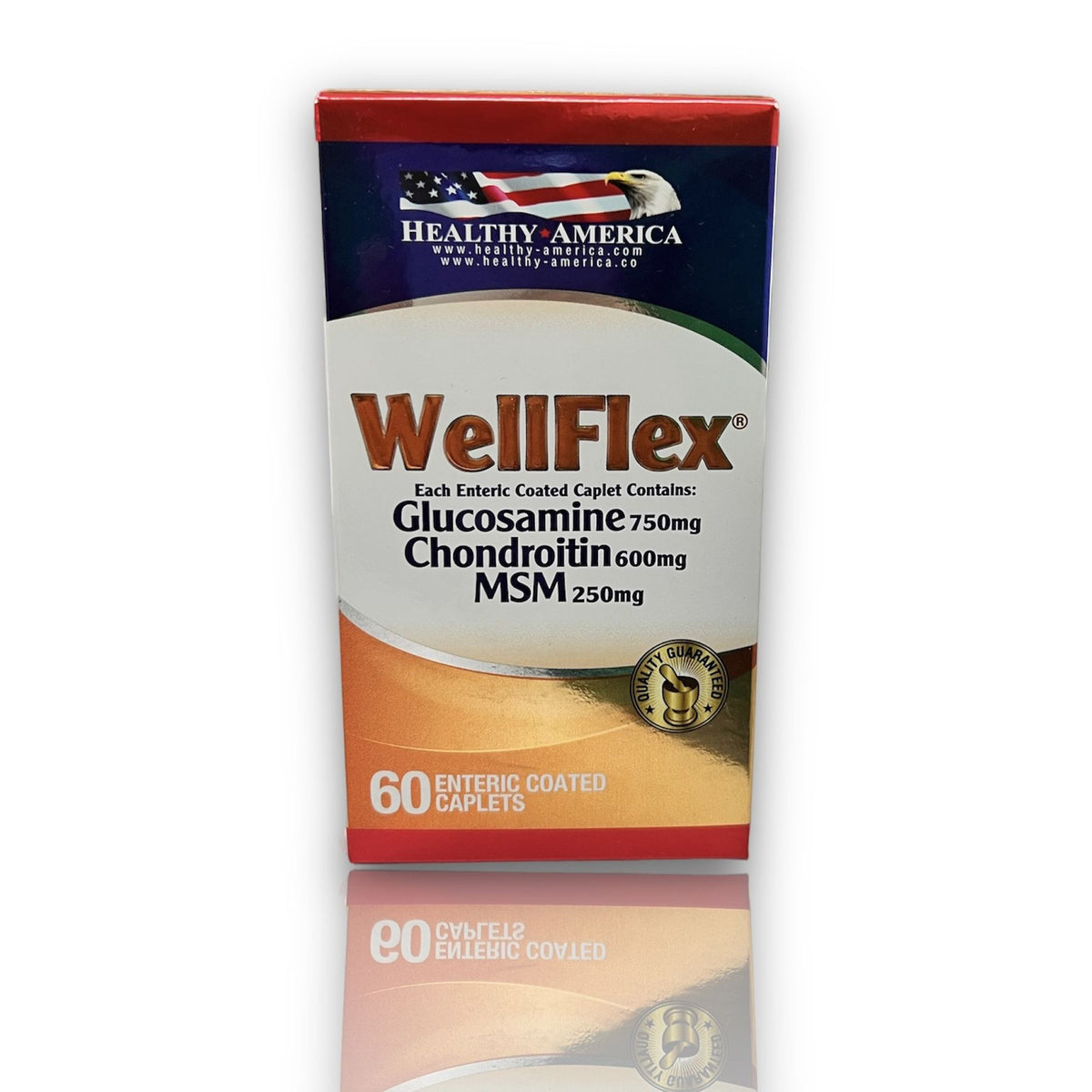 Wellflex glucosamina condroitina  X 60 capsulas