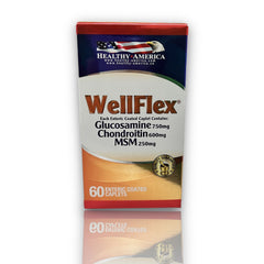 Wellflex glucosamina condroitina  X 60 capsulas