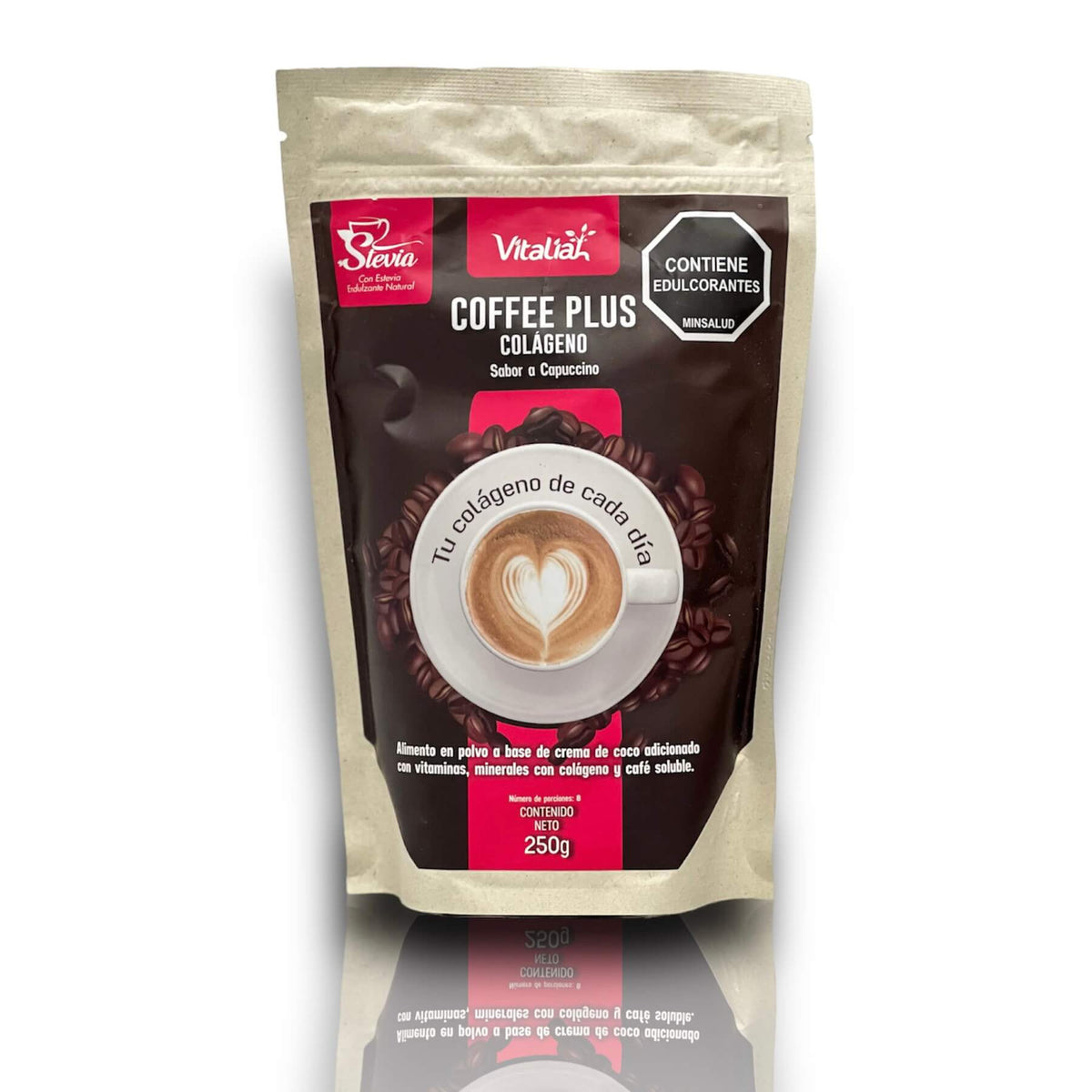 Colageno Coffee plus bolsa x 250 gr