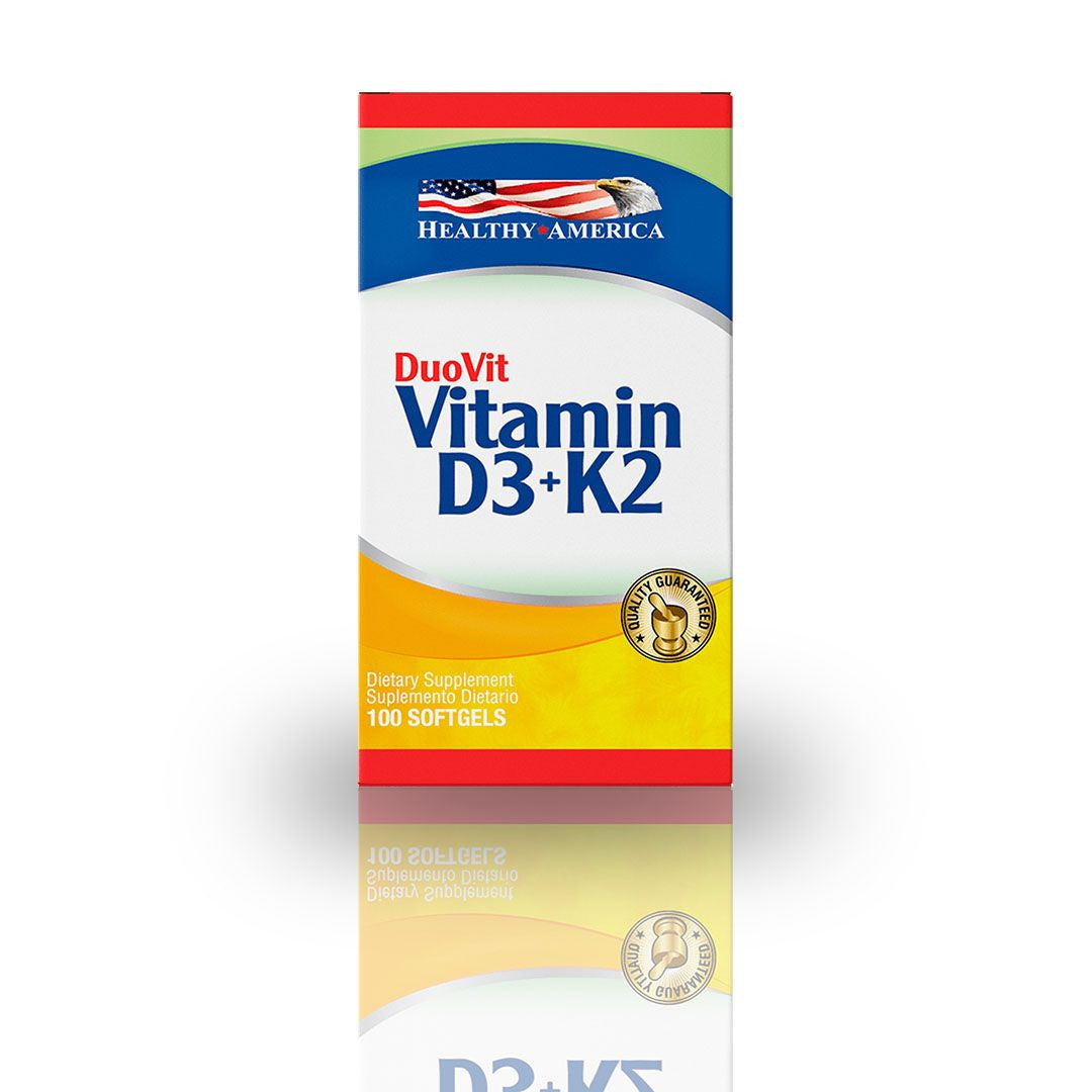 Duovit vitamina D y vitamina  K 100 capsulas