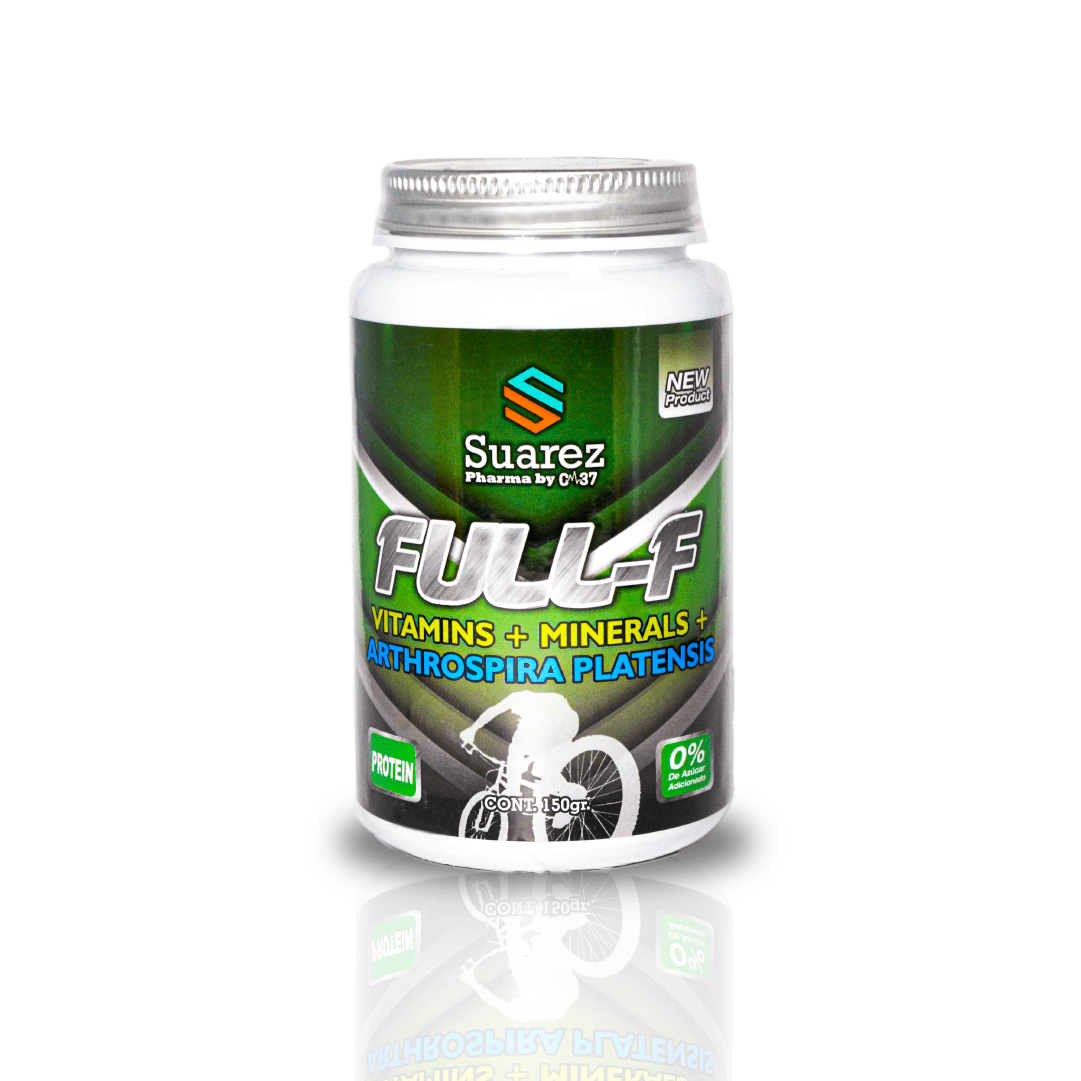 FULL-F  espirulina suplemento deportivo x 150 gr
